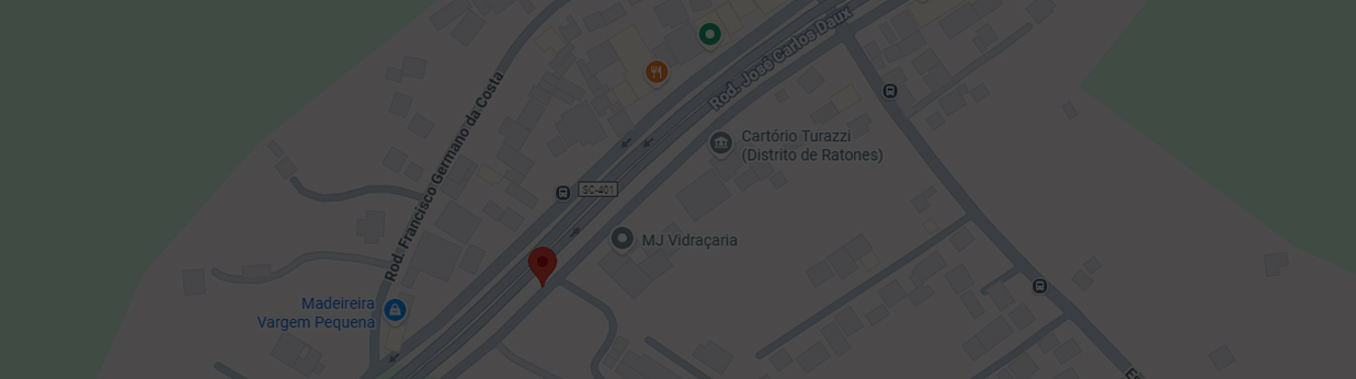 mapa de Localização do motel